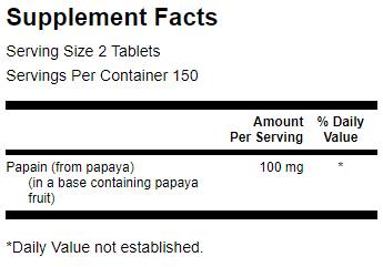 Papaya Supreme 50 mg - 300 tablet