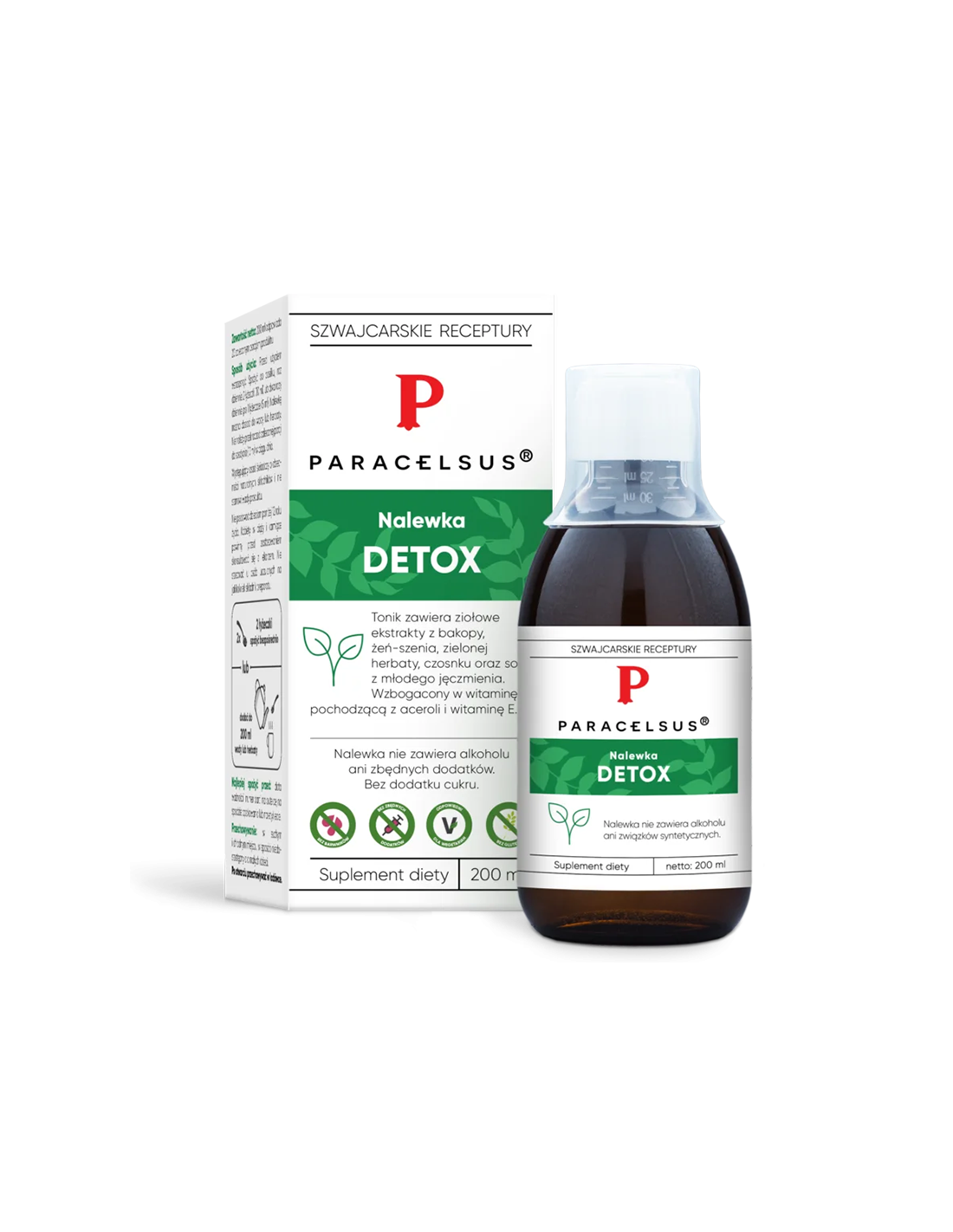Detox tinkture Paracelsus, 200 ml