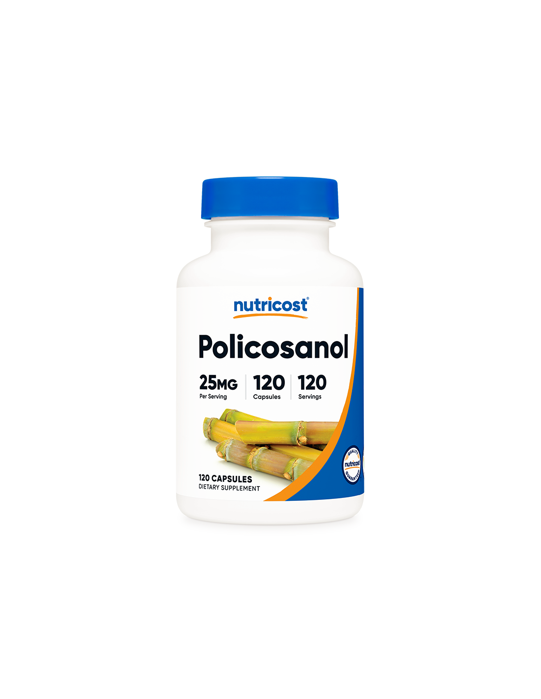 Kardiovaskularni sistem - Polico<tc>san</tc>ol, 25 mg x 120 kapsul <tc>Nutricost</tc>