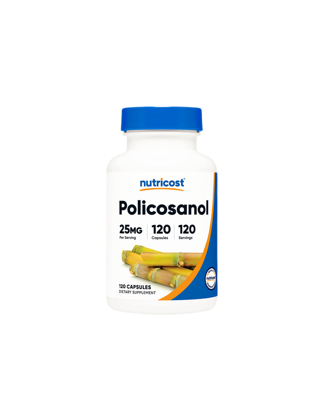 Kardiovaskularni sistem - Polico<tc>san</tc>ol, 25 mg x 120 kapsul <tc>Nutricost</tc>