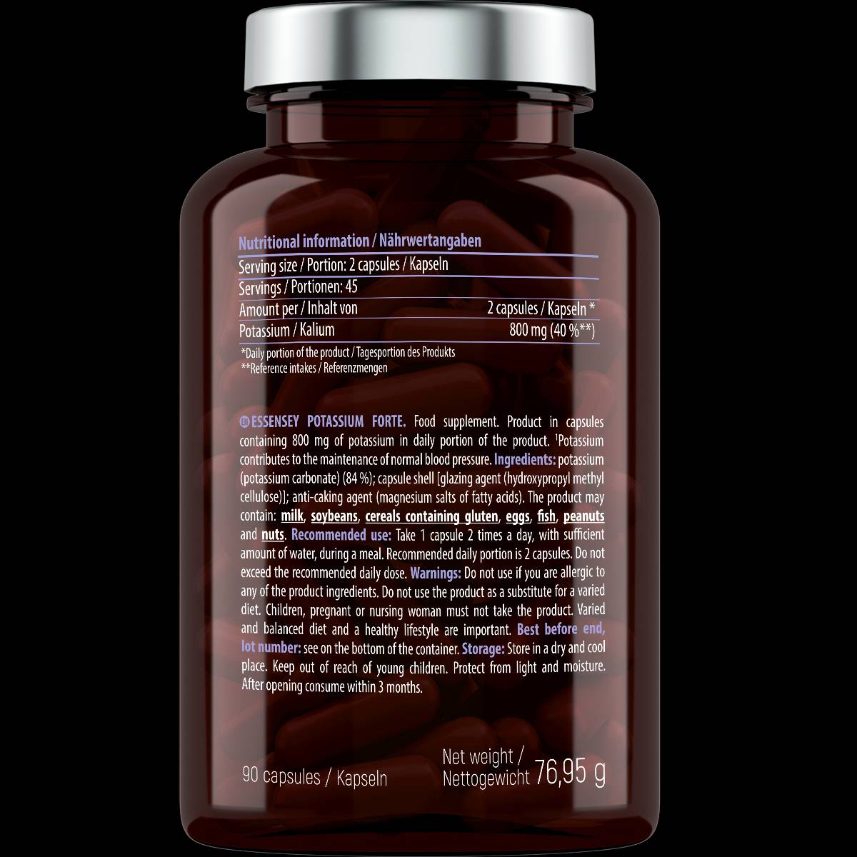 Kalij Forte 400 mg - 90 kapsul