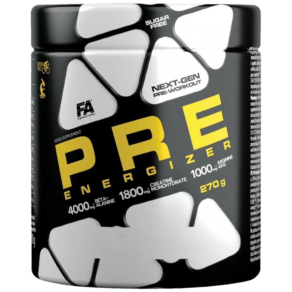 Pred vadbi Energizer/naslednji gen-270 gramov