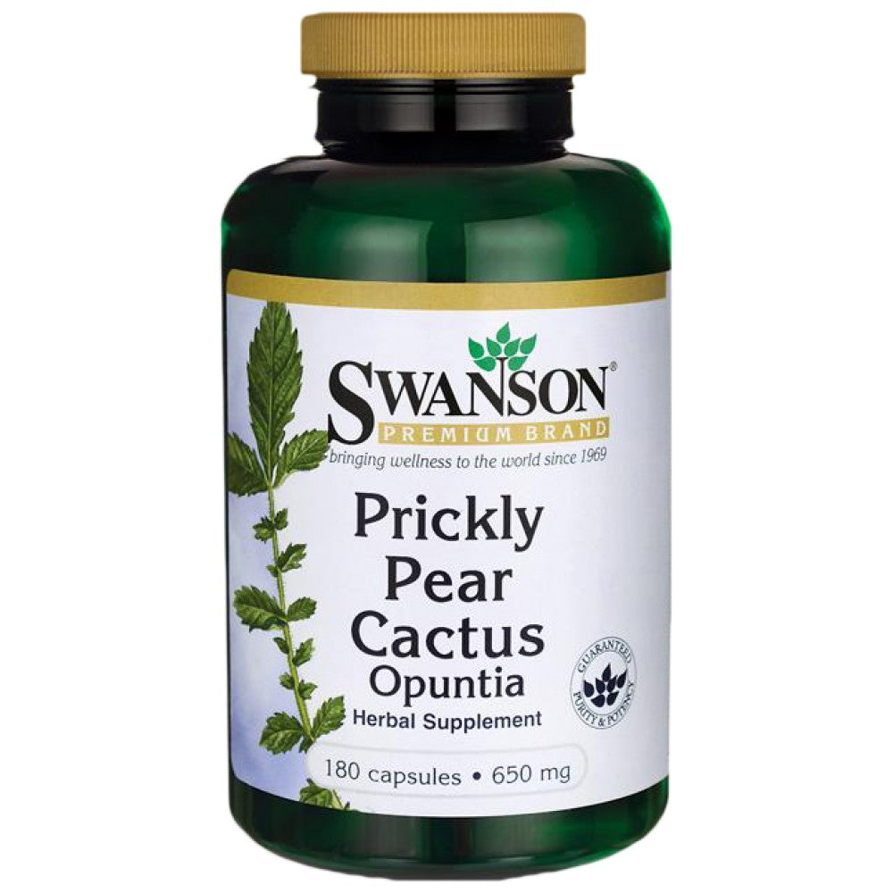 Prickly Pear Cactus opuntia 650 mg 180 kapsul