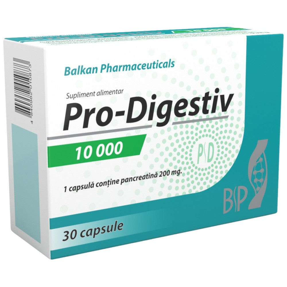 Pro-digestiv 10000 | Pankreatin 200 mg - 30 kapsul