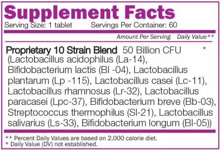 Probiotik 50 milijard - 60 tablet