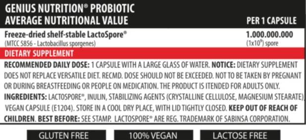 Probiotik - 60 kapsul