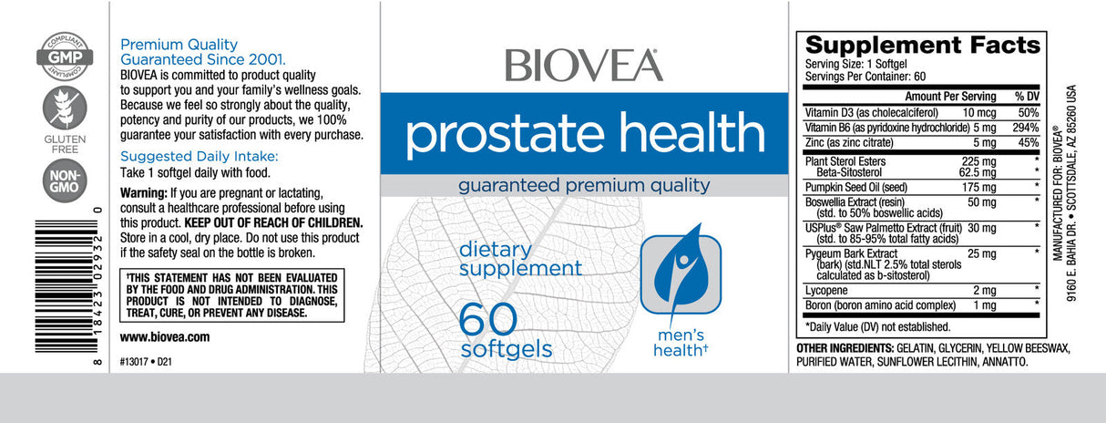 Zdravje prostate / 60 softgelov