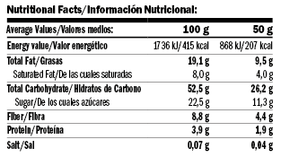 Beljakovinski oreščki hrustljava škatla za oreščke/25x40g