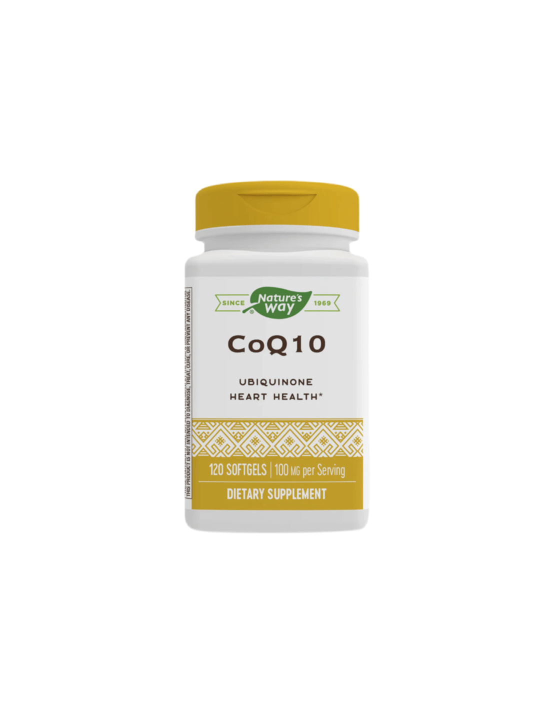 Koencim Q10 (ubikvinon) za zdravo srce, 100 mg, 60 kapsul softgela
