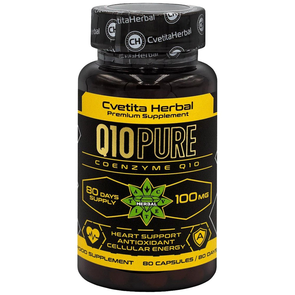 Q10 čista 100 mg - 80 kapsul