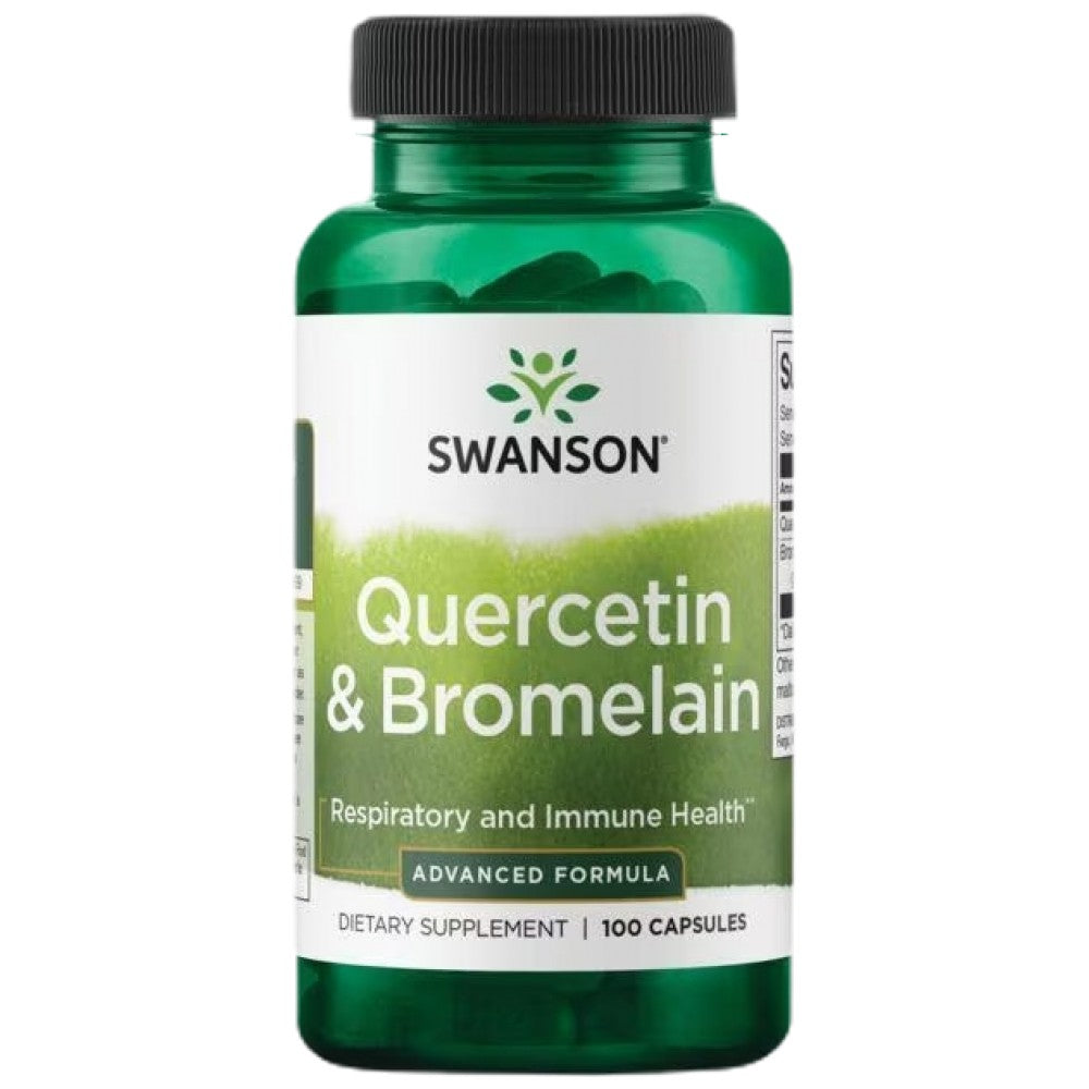 Quercetin & Bromelain - Napredna formula - 100 kapsul