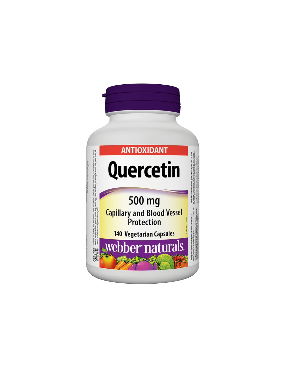 Kvercetin / kvercetin 500 mg, 140 kapsul