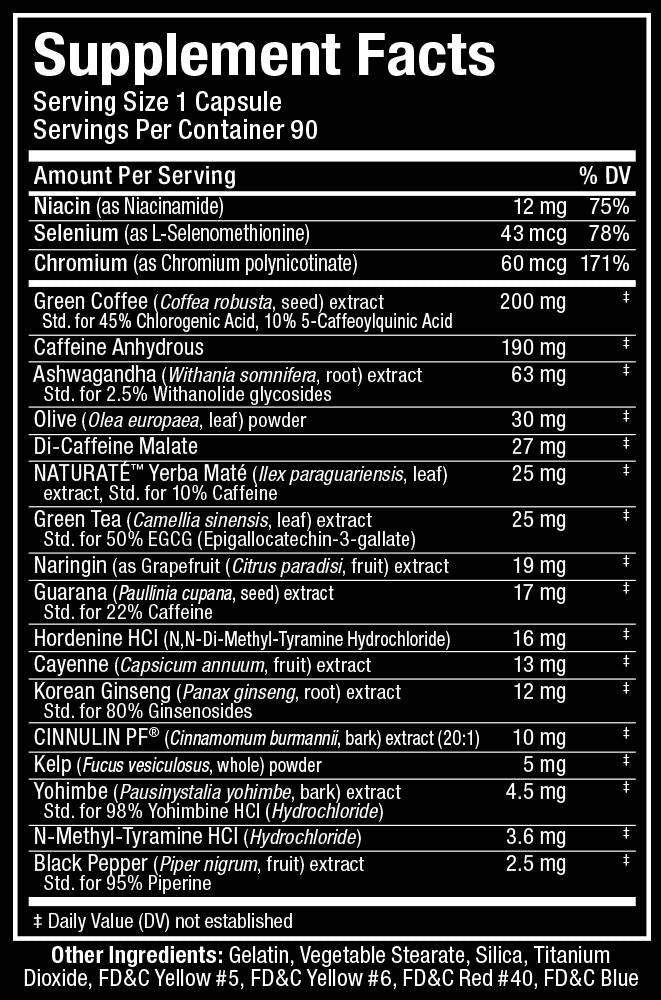 Rapidcuts zdrobljenih 90 kapsul