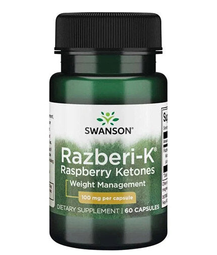 Razberi - K 100 mg | Ketoni iz malina - 60 kapsul