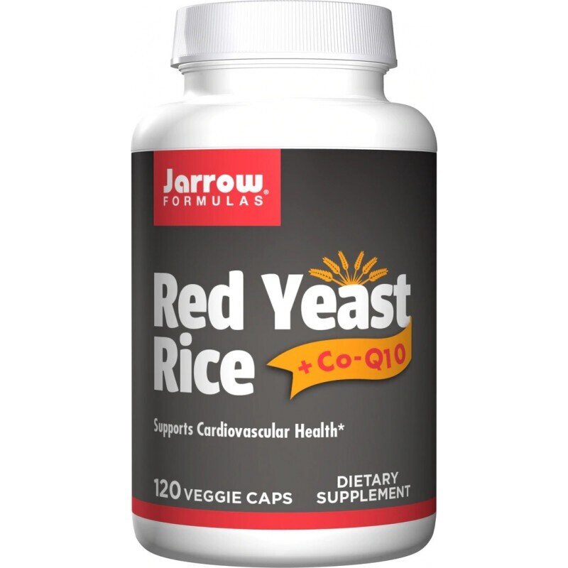 Rdeči kvas riž 1200mg + coq10 100mg - rdeč kvas riž + koencim Q10 120 kape