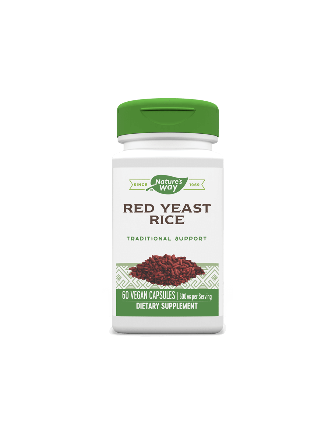 Rdeči kvas riž 600 mg - 60 kapsul