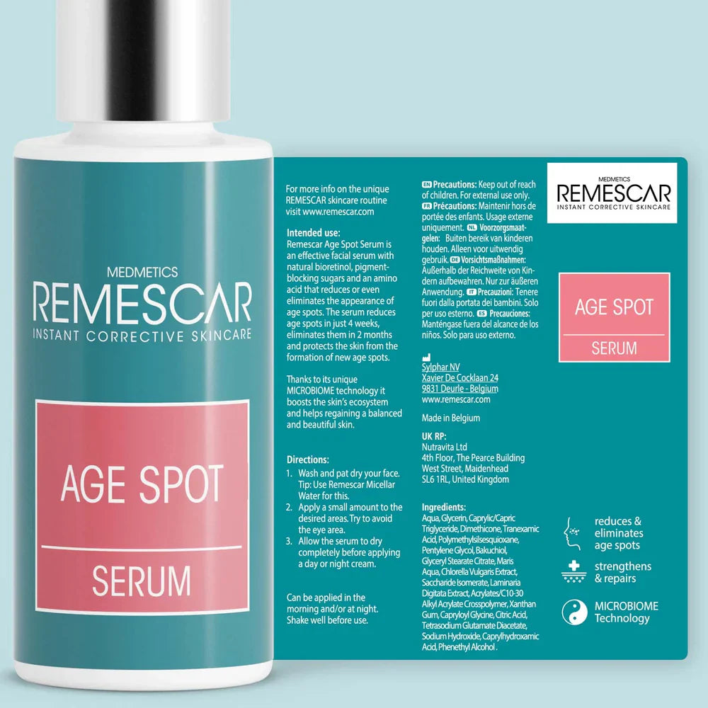 Remesacar serum za popravljanje pigmentnih mest in starostnih mest - 30 ml