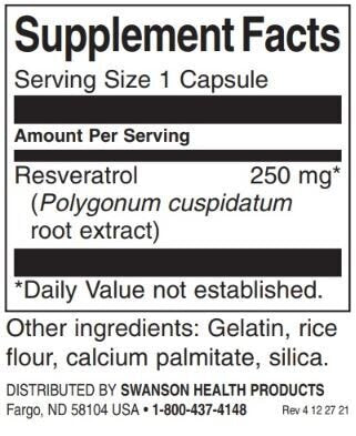 Resveratrol - večja potenca 250 mg / 30 kape - 0