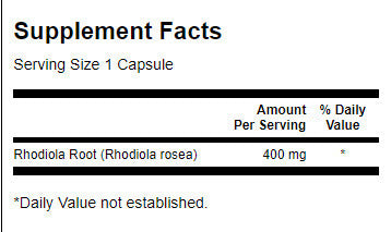 Rhodiola rosea korenina 400 mg - 100 kapsul