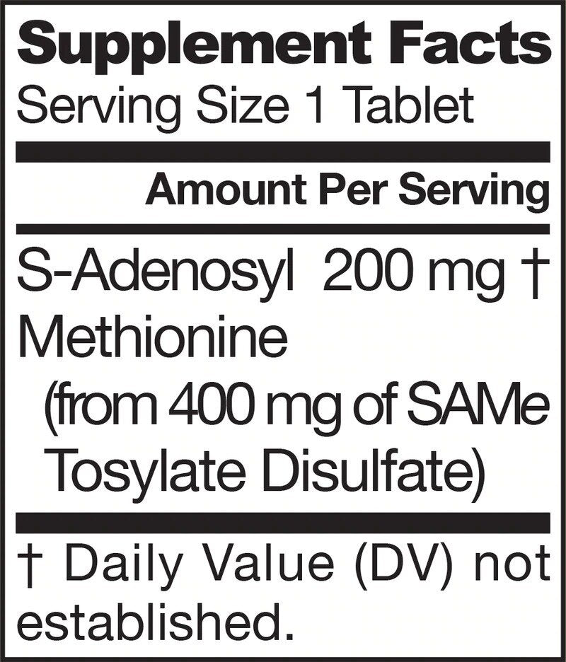 SAM -E 200 mg - 20 tablet