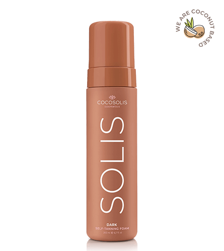Solis Dark samo-taning pena 200 mel