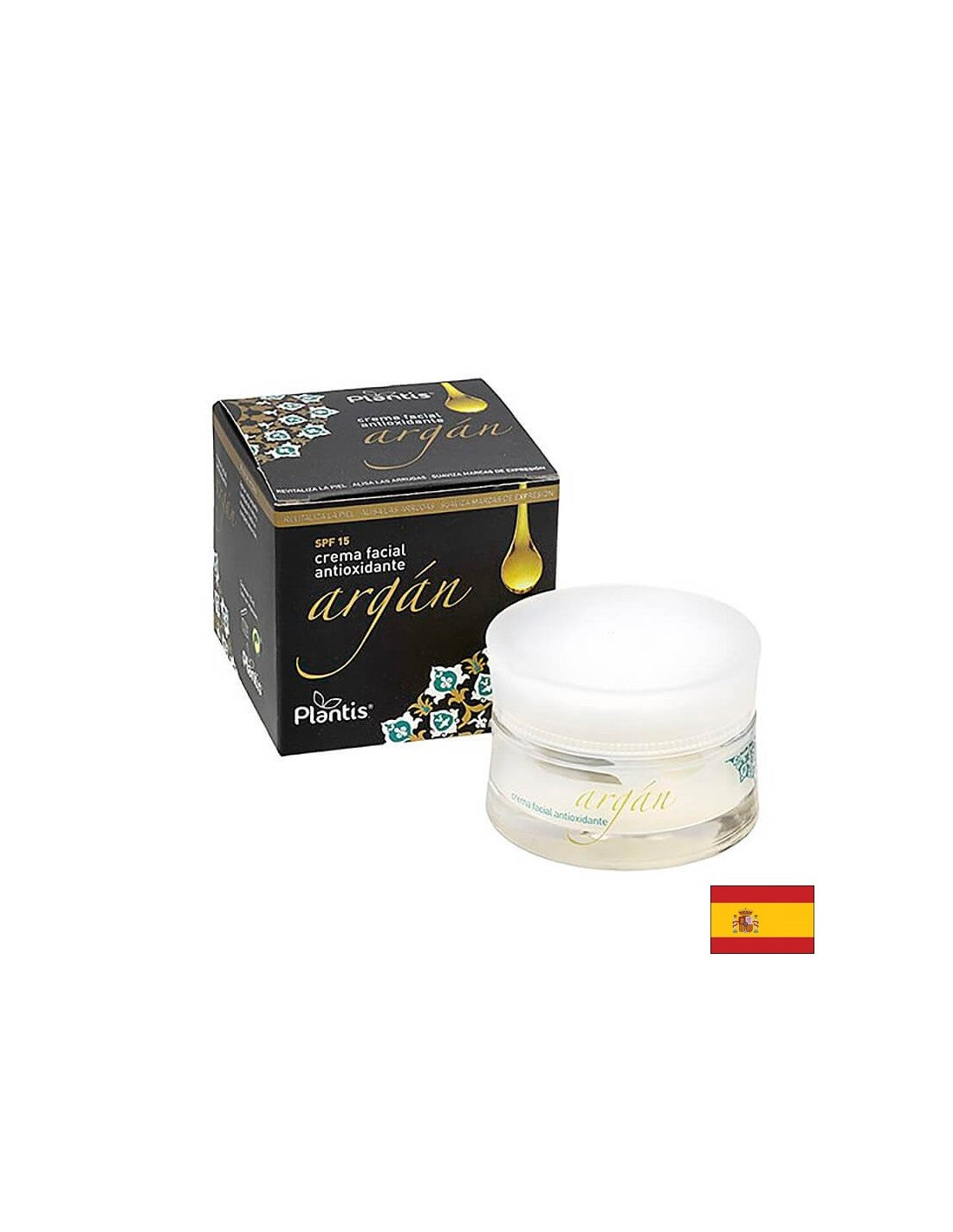 Krema za obraz z arganovim oljem, spf 15 - za svežo, gladko in mlado kožo, 50 ml
