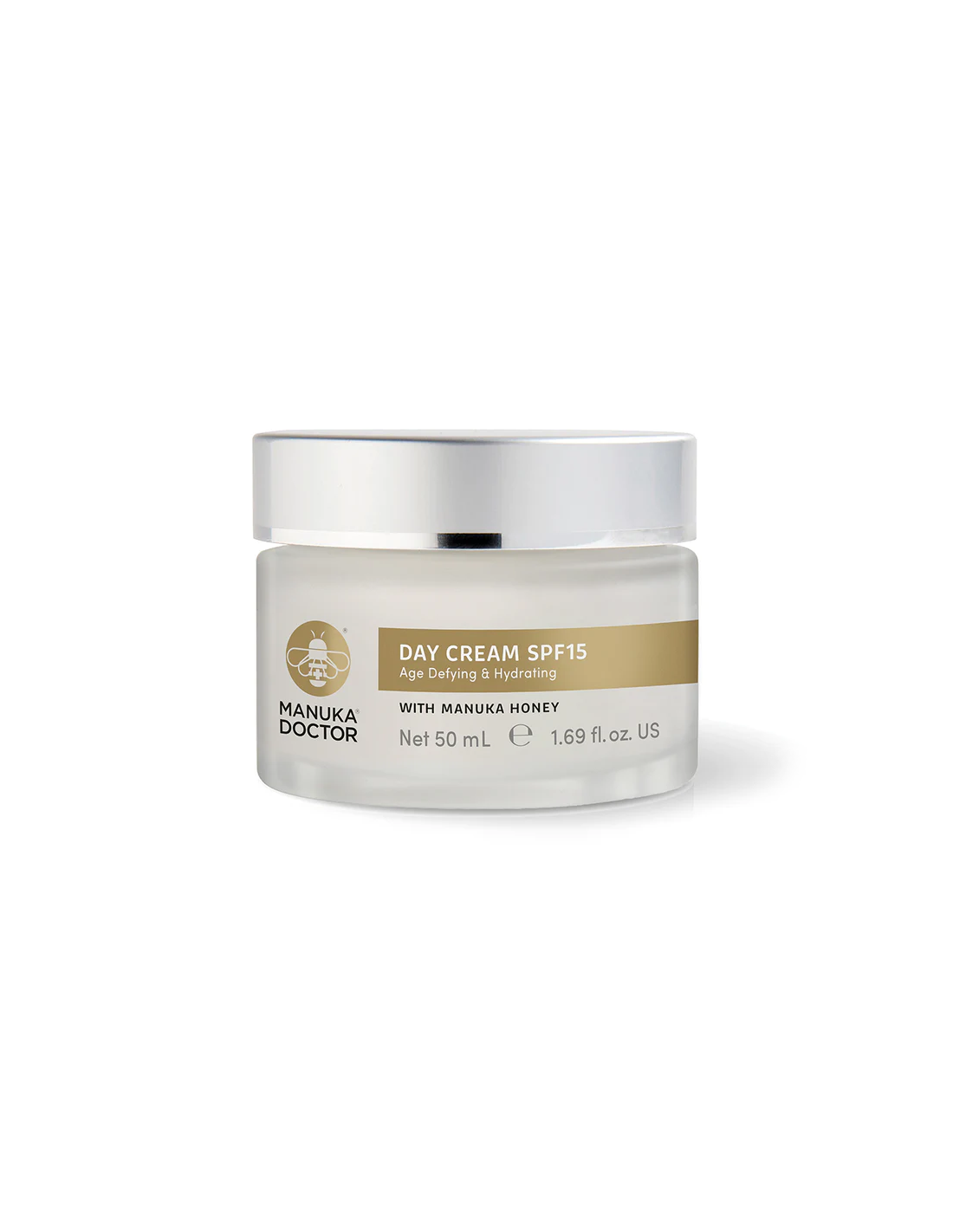 Vlažilna dnevna krema za obraz proti staranju spf 15 z Manuka Honey, 50 ml