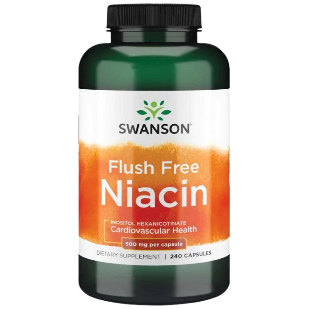 Flush Free Niacin 500 mg - 240 kapsul