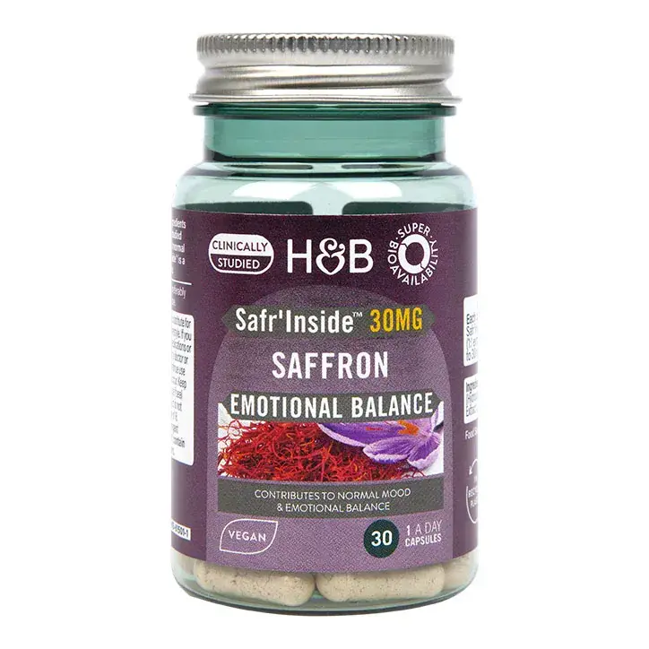 Žafran 30mg 30 kapsule Holland & Barrett