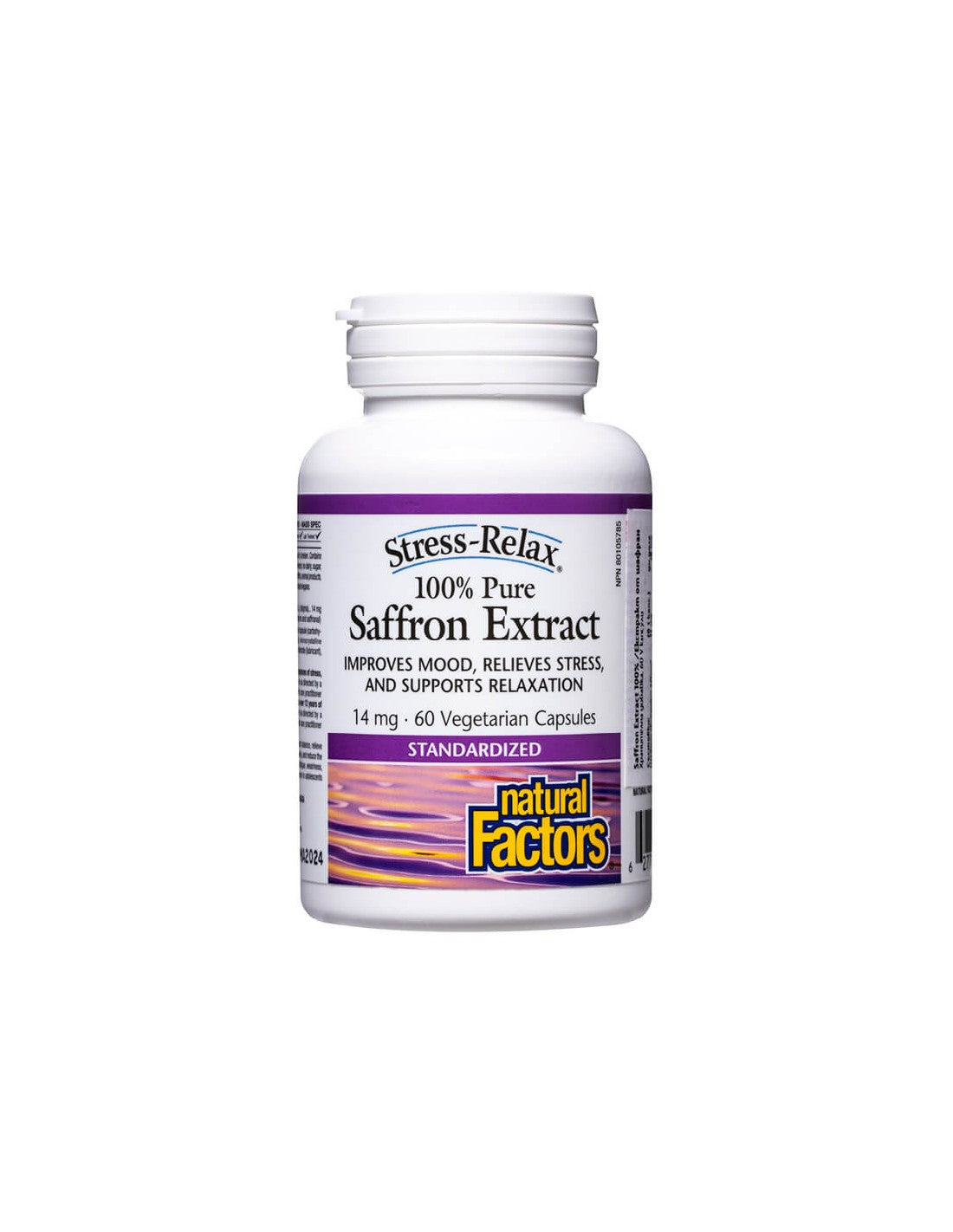 Izvleček žafrana 100% izvleček žafrana 60 V kapsul <tc>Natural Factors</tc>