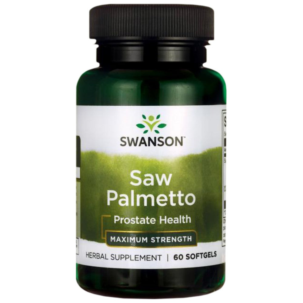 SAG PALMETTO - največja trdnost 320 mg 60 gel kapsul