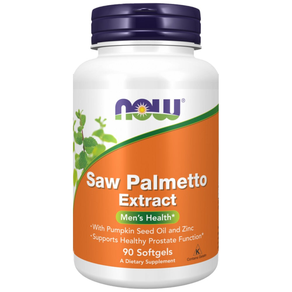 Saw Palmetto Extract | z oljem buče in cinkom - 90 gel kapsul