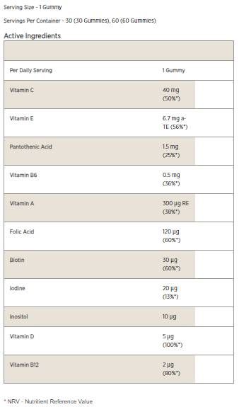 Multivitaminski gumi - 30 gumij