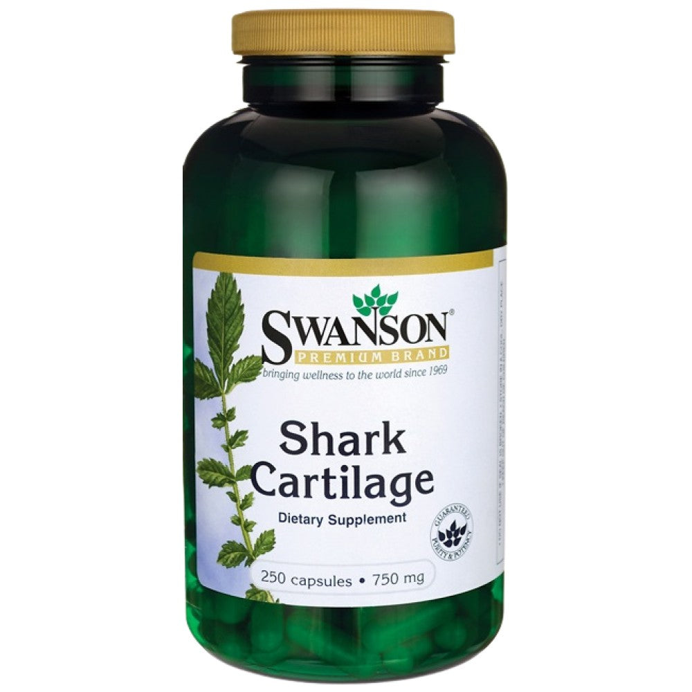 Hrustanec morskega psa 750 mg 250 kapsul