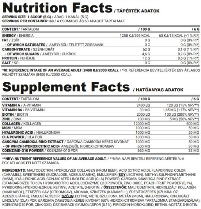 Sijaj | Kolagen - hialuronska kislina - MSM - Q10 - Vitamini | Posvečena ženskam - 300 gramov
