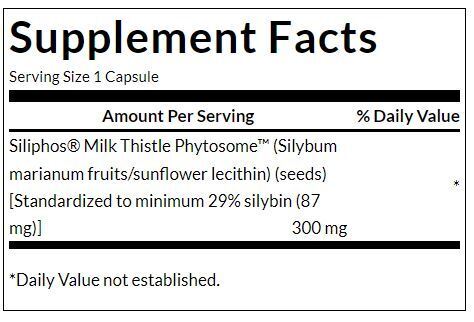 Silifhos mlečno otrkanje fitosoma 300 mg - 60 kapsul