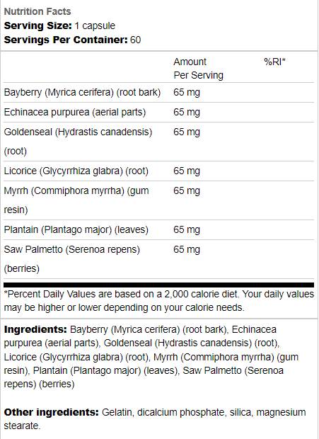 Sinusni pomočnik | Respiratorne Health 60 kapsul