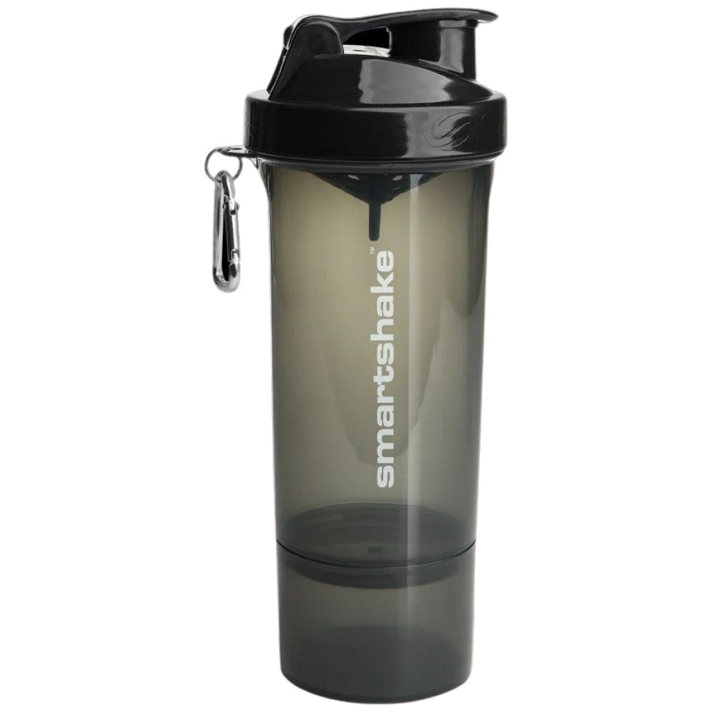 2Go Smart Shaker Slim | Gunsmoke Black - 500 ml - Nutra Best Europe