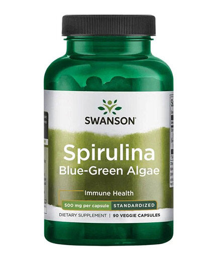 Spirulina modro -zelene alge 10% Phycocianin 500 mg - 90 kapsul