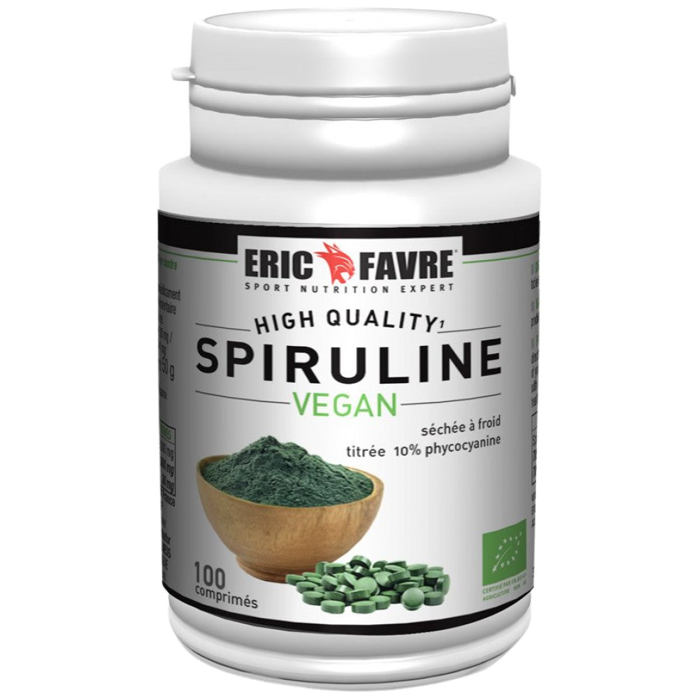 Spirulina | Veganska biološka vrednost 500 mg - 100 tablet