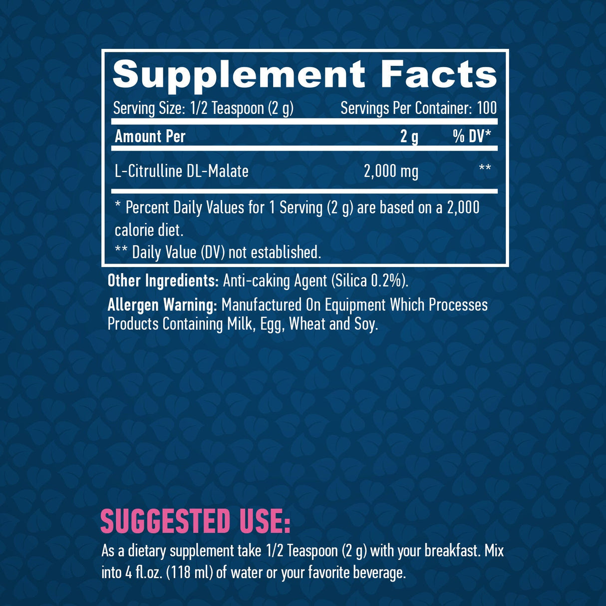 Šport Citrulline Malate 200G.