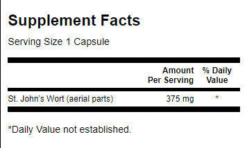 St. John's Wort 375 mg - 60 kapsul