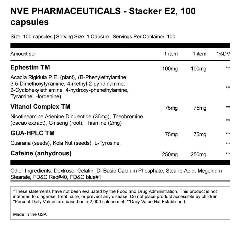 E2 xtreme 100 kapsule