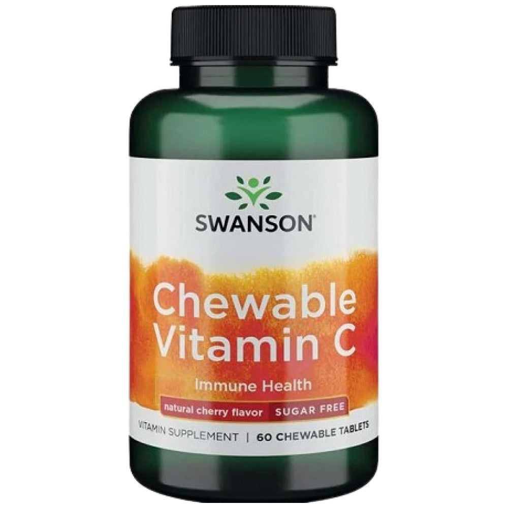 Žvečilni vitamin C 500 mg 60 tablet brez sladkorja