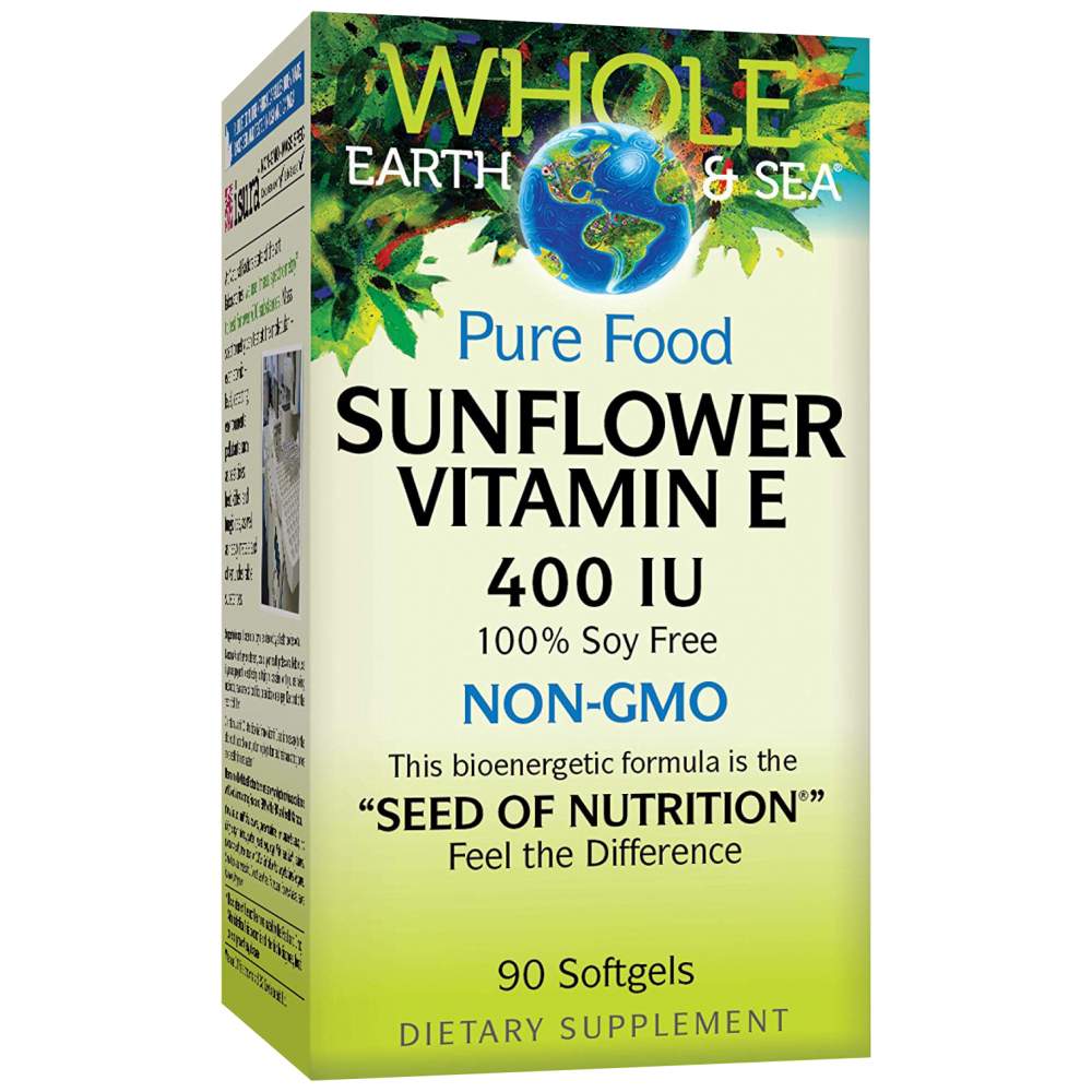 Sončnični vitamin E 400 iu 90 gel kapsul