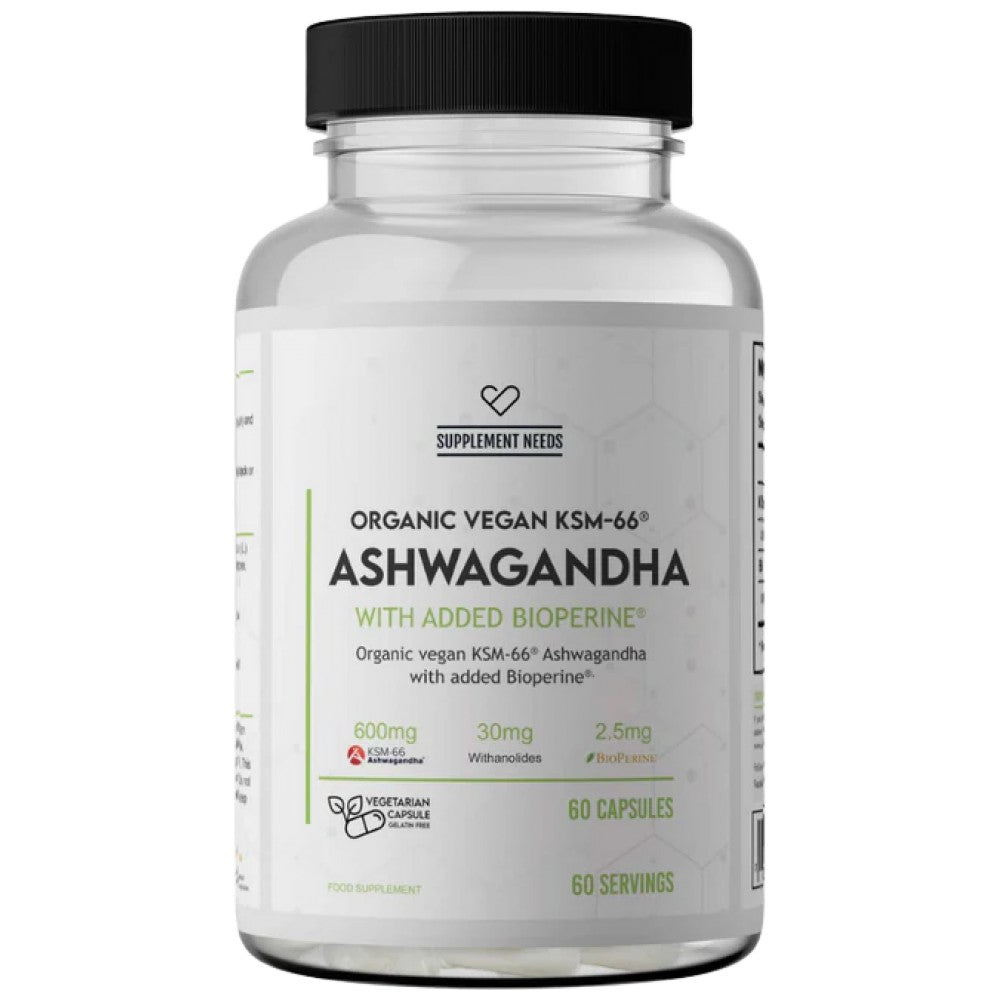 Ashwagandha KSM -66 600 mg - 60 kapsul