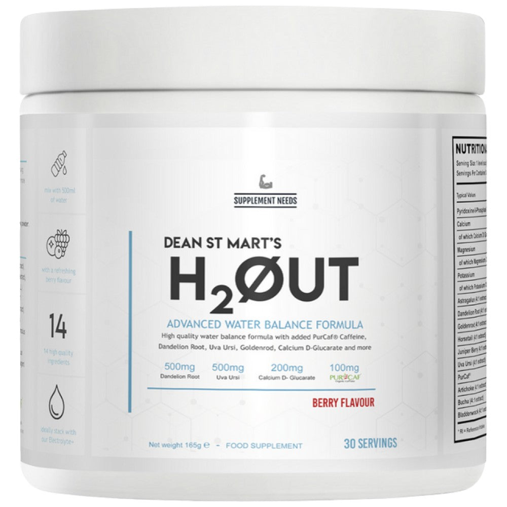 H2out | Formula vodne bilance - 165 gramov