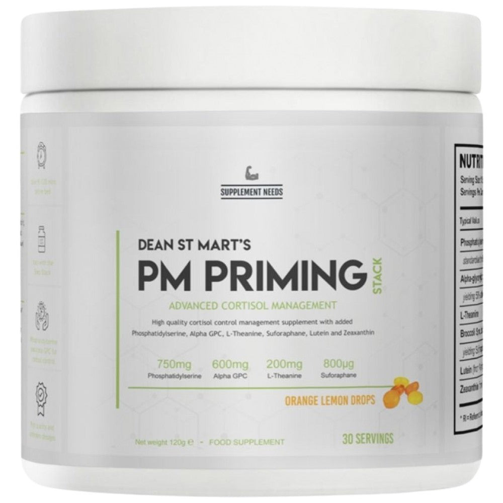 PM Priming Stack | Napredno upravljanje kortizola 120 gramov