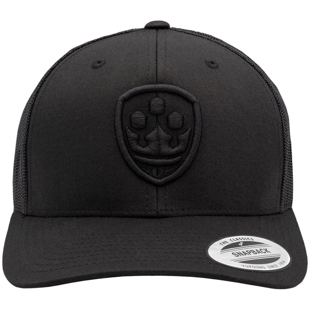 Švedska kapa za snapback / črna