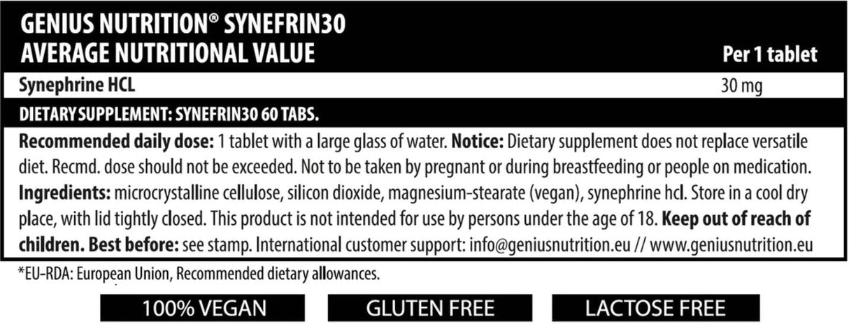 Synefrin30 - 60 tablet